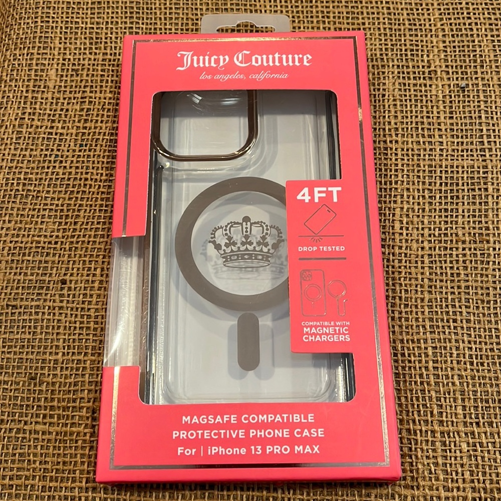 NIB Juicy Couture iPhone case